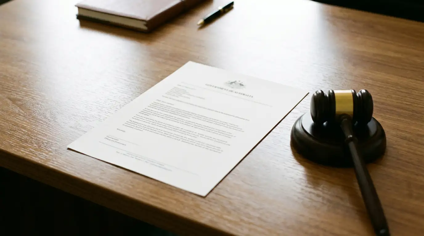 Australian regulatory document showing ACMA Interactive Gambling Act guidelines