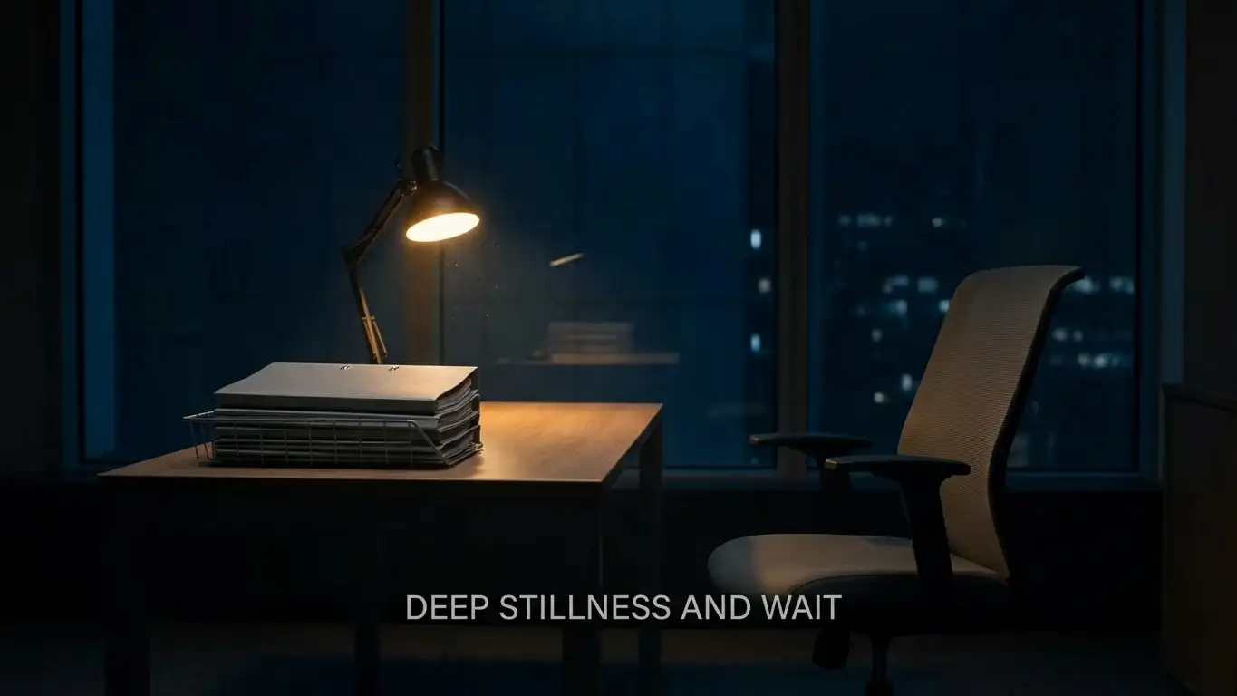 Withdrawal approval queue represented by documents waiting on an office desk