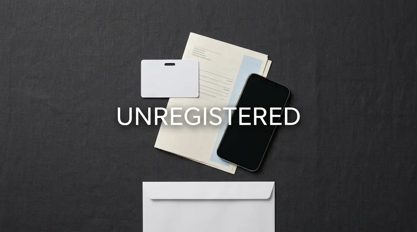 Identity documents and a proof of address letter laid out on a table for verification