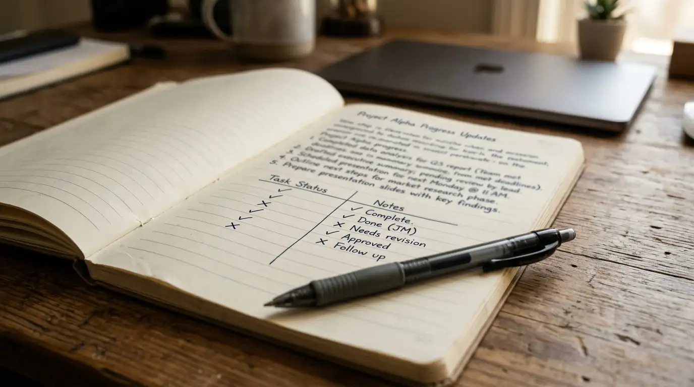 Notepad comparing casino sites that accept Osko deposits and withdrawals