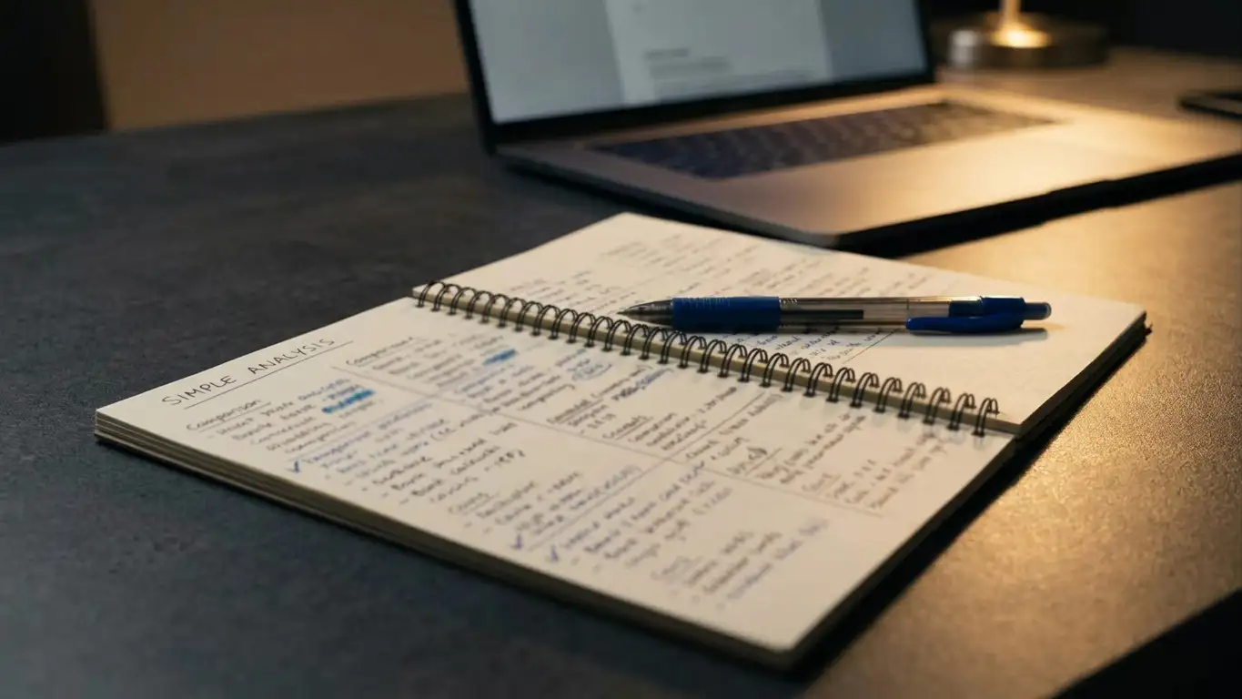 Notepad comparing withdrawal speeds at Australian online casino sites