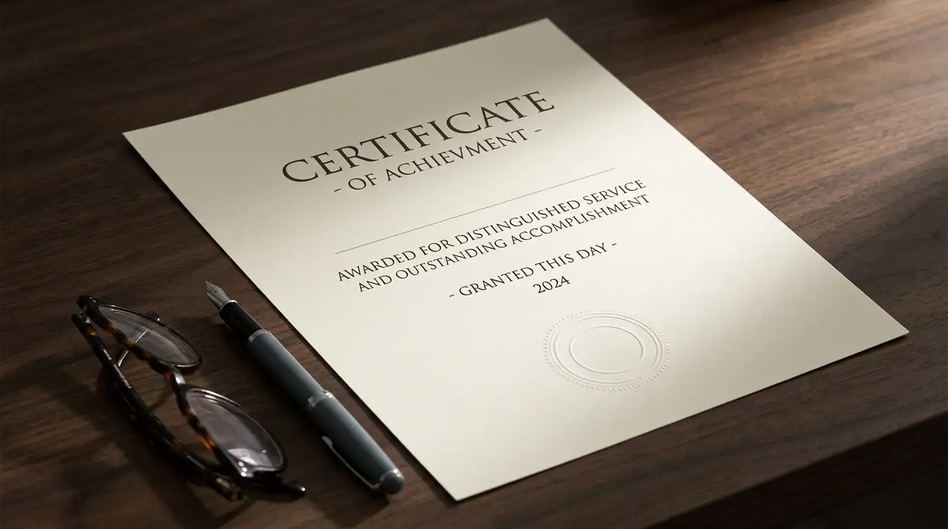 Neutral licence document on a desk representing offshore casino regulation