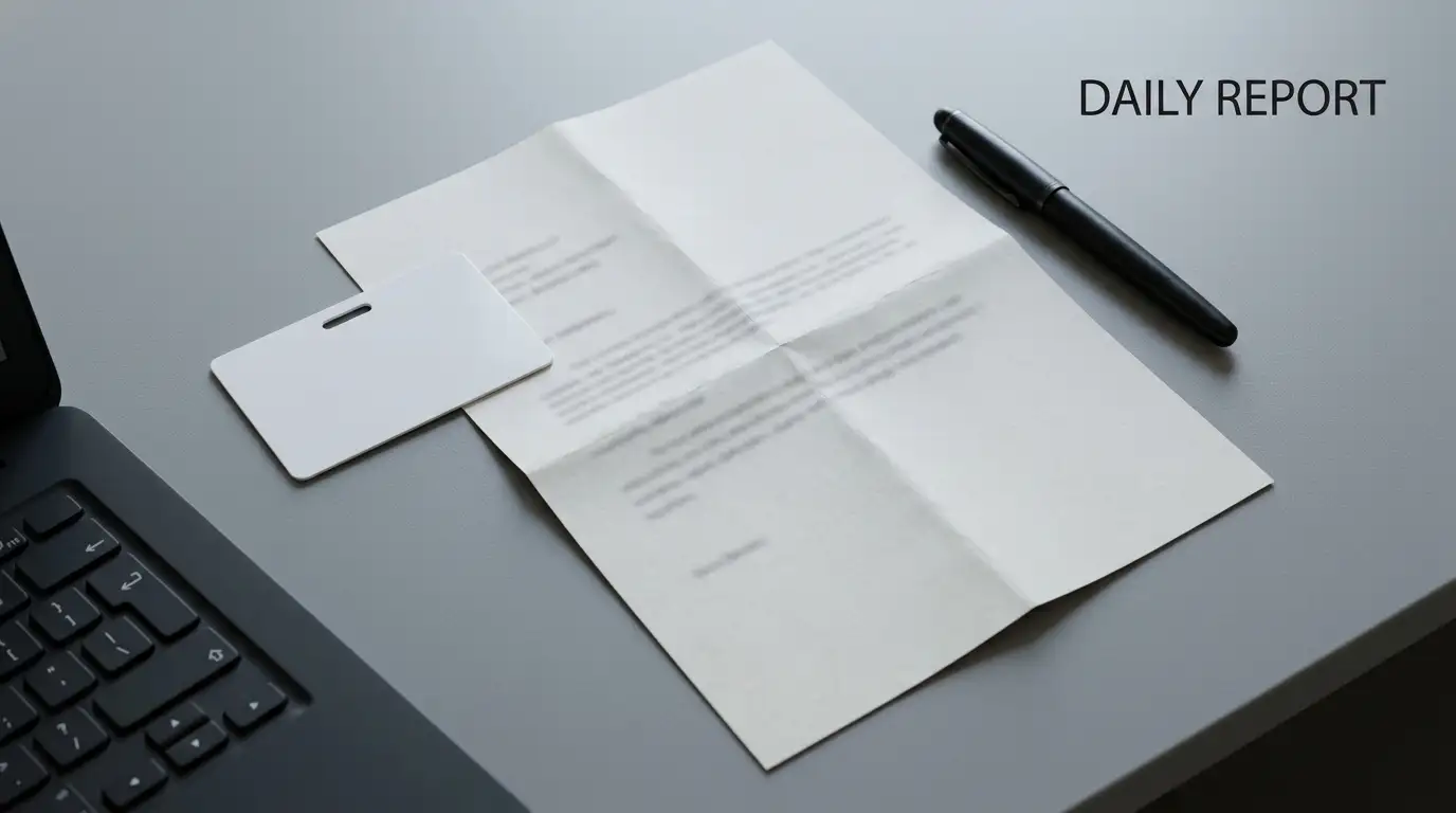 Identity document and a recent statement laid out on a desk for account verification